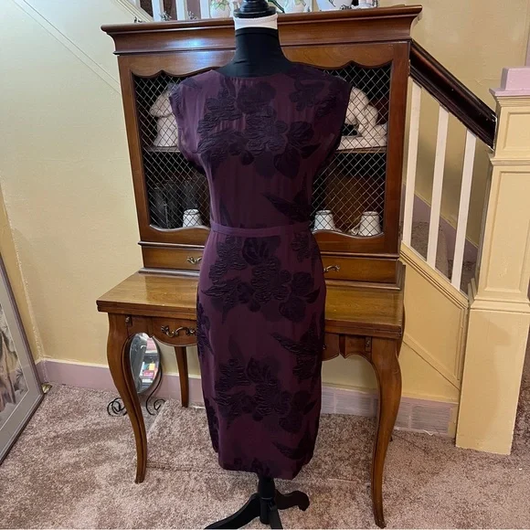 gucci burgundy dress GUCCI BURGUNDY COCKTAIL DRESS